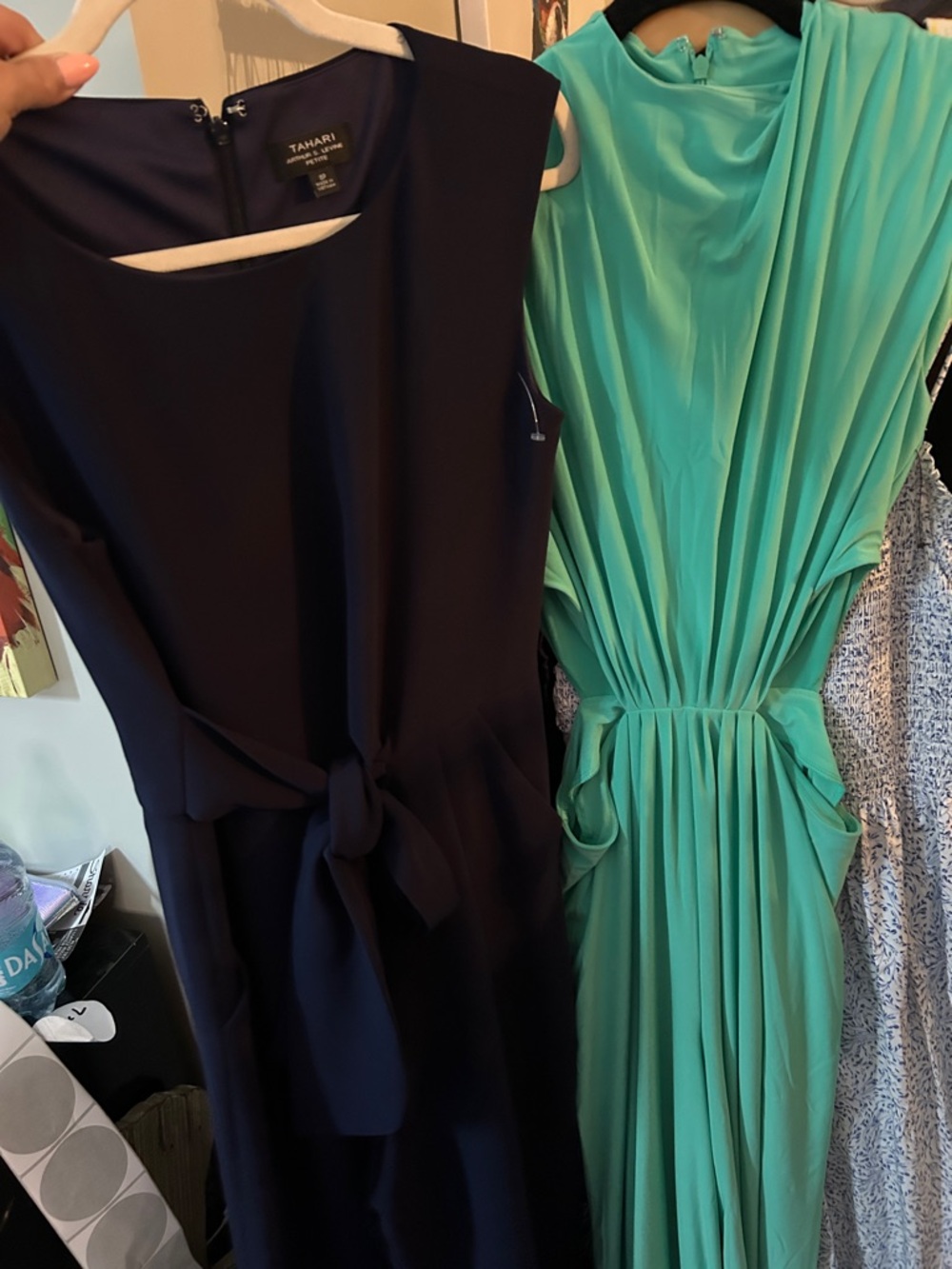 @staceyprimohair “Stacey Bundle – Express Green Jumpsuit + Tahari Pant Suit”